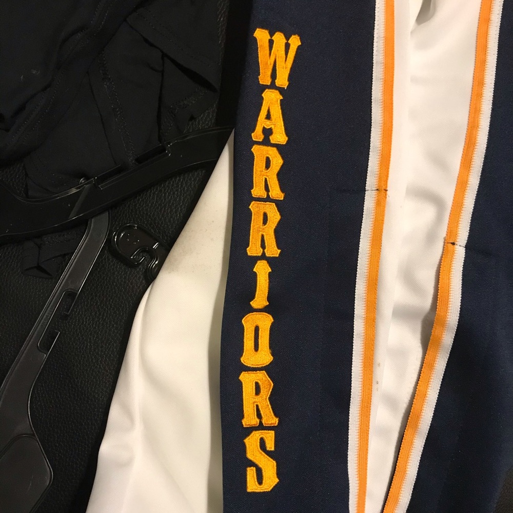 Nike Rewind Golden state warriors warn up Pant - Picture 4 of 5